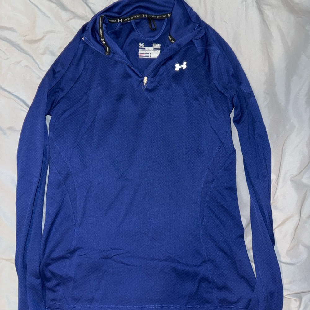 Under Armour Royal Blue Half-Zip Pullover